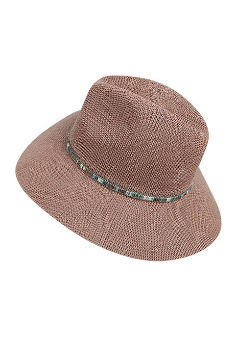 Marcus Adler Stone Band Mesh Panama Hat