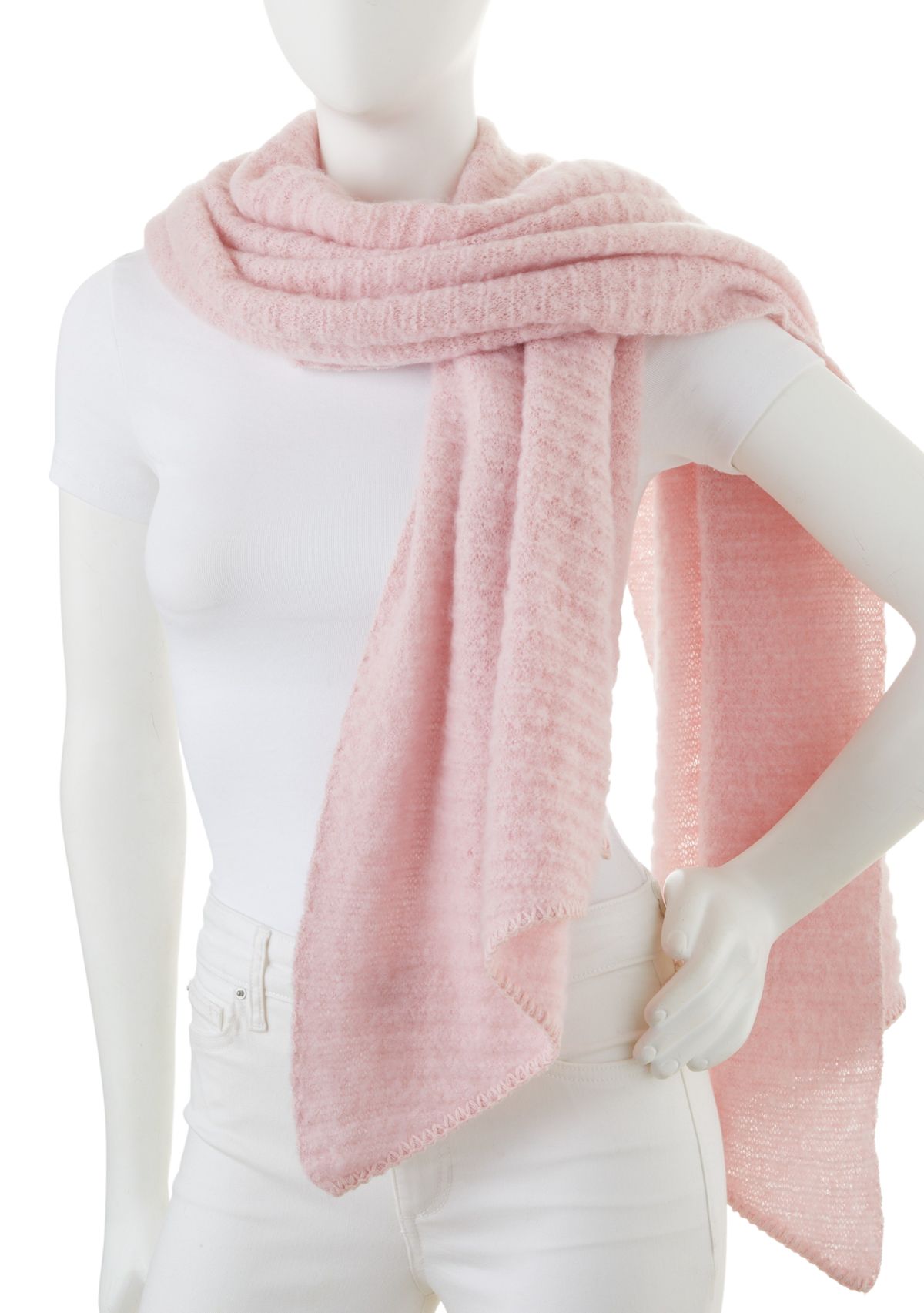 Ribbed Knit Scarf