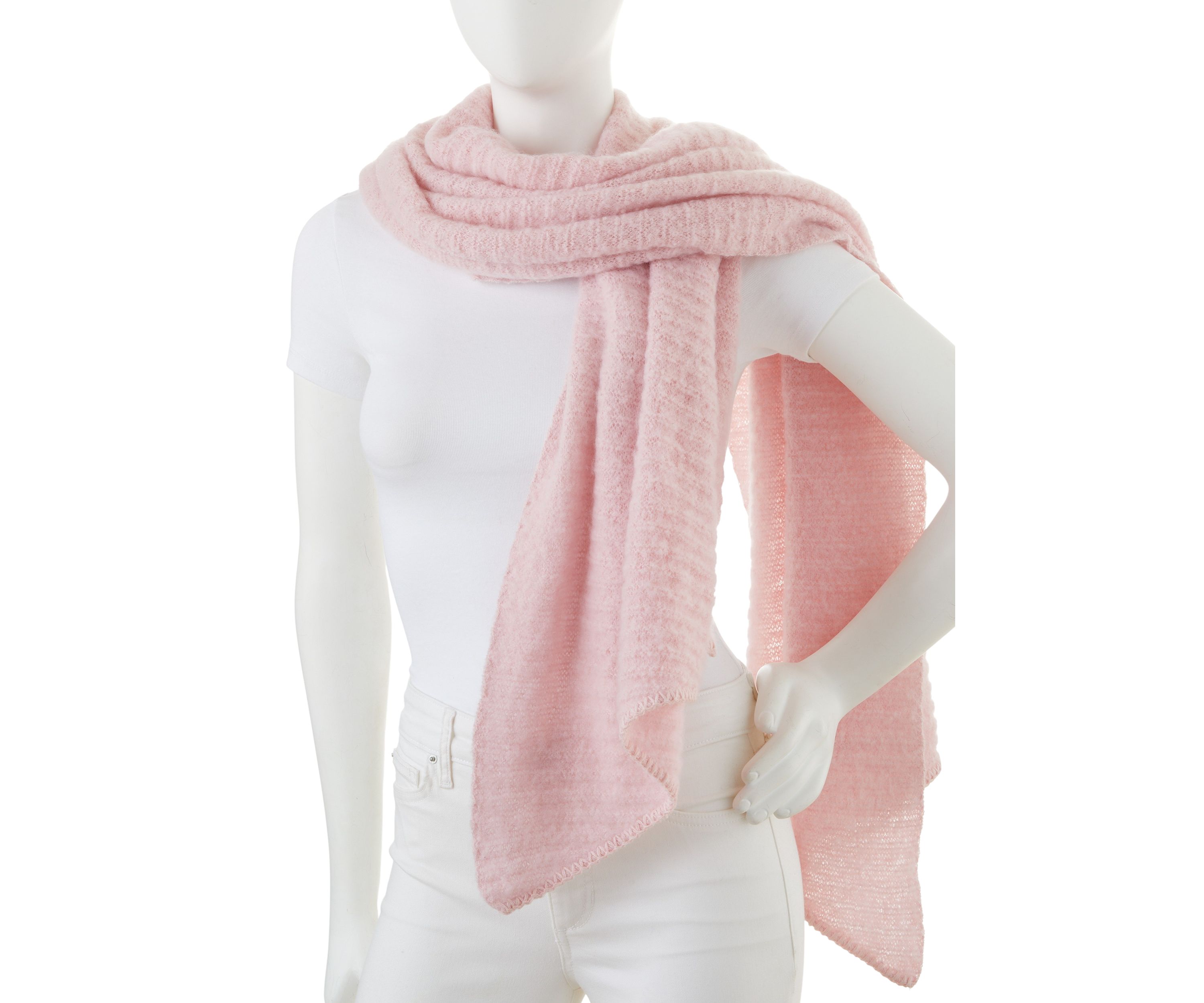 Ribbed Knit Scarf