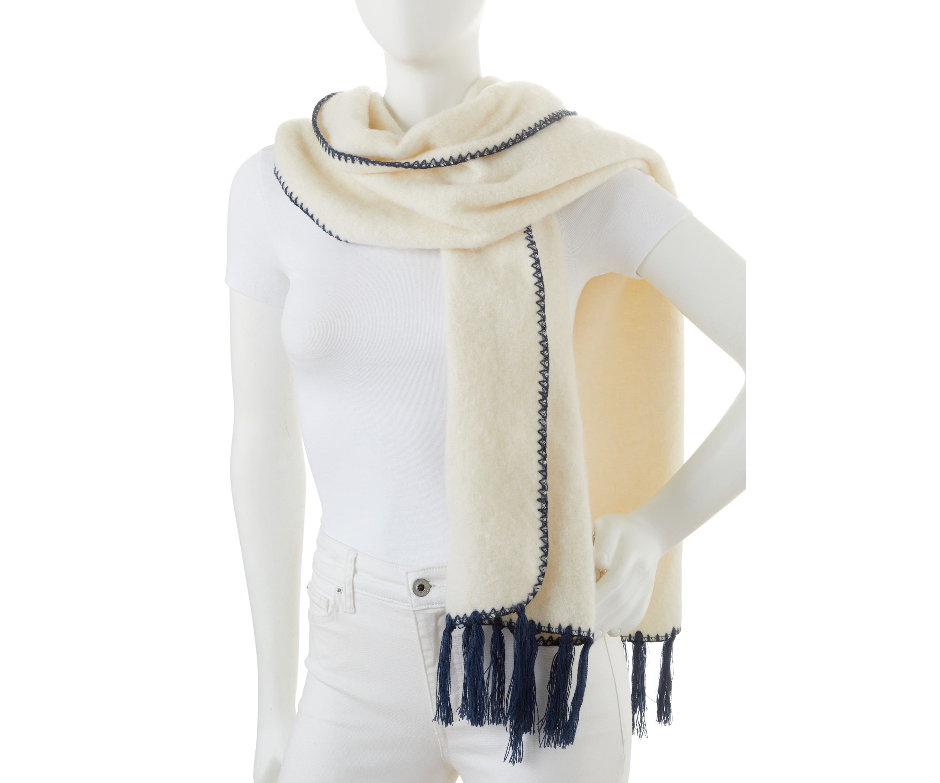 Whipstitch Blanket Scarf