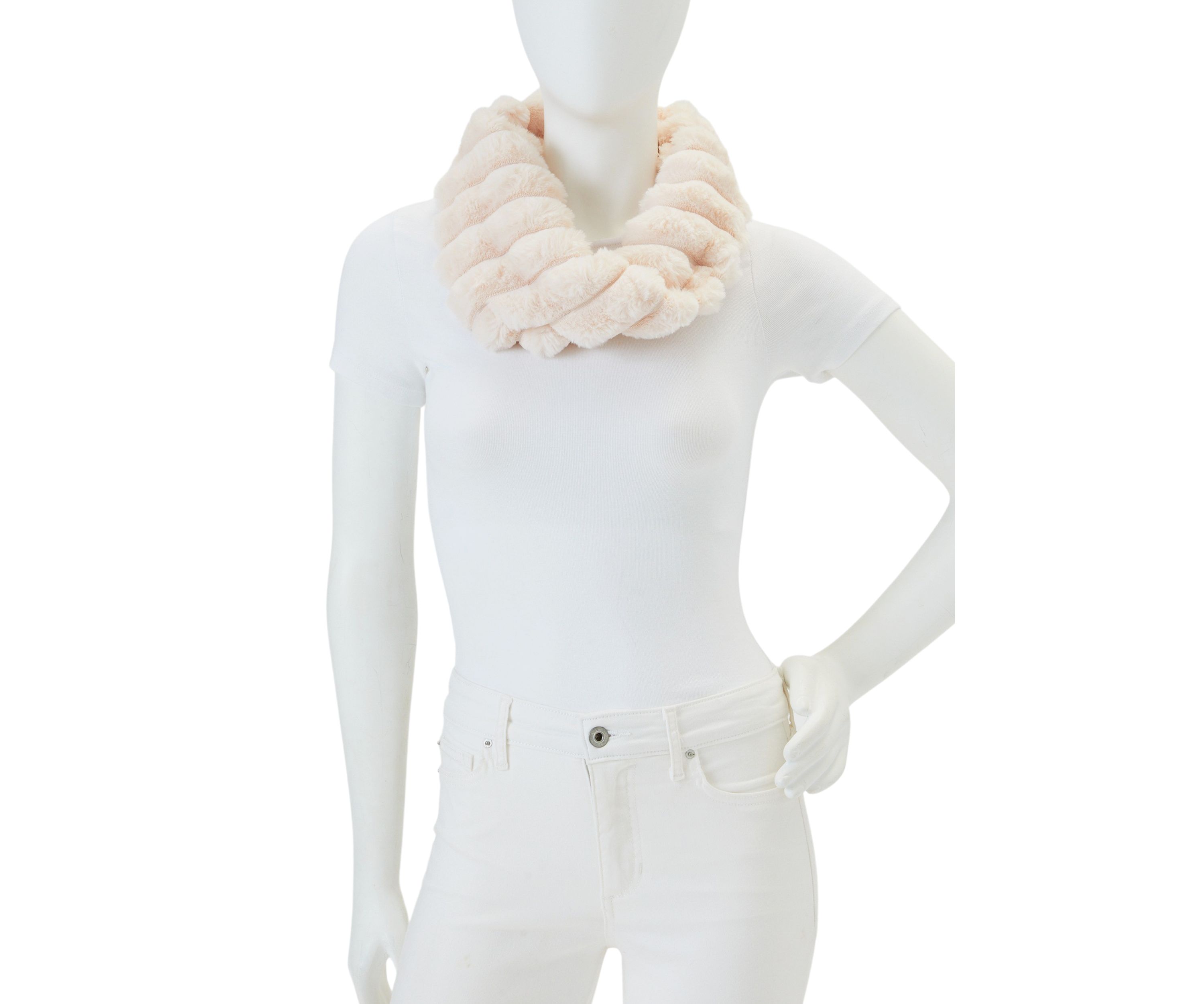 Fur Pull Thru Scarf