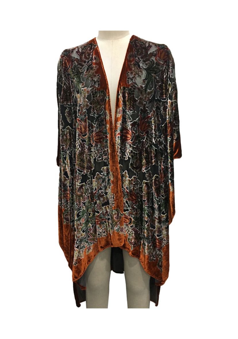 Womens Velvet Wrap