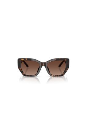 Tory Burch Women's TY7187U Round frame 53mm Sunglasses