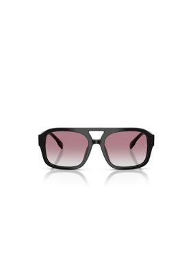 Tory Burch Women's TY7224U Aviator 55mm Sunglasses