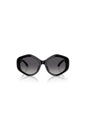 Tory Burch Women's TY7217U Round frame 55mm Sunglasses