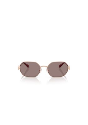 Tory Burch Women's TY6113 Oval 55mm Sunglasses
