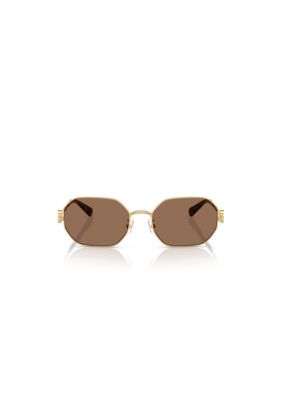 Tory Burch Women's TY6113 Oval 55mm Sunglasses