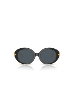 Tory Burch Women's TY7210U Oval 52mm Sunglasses