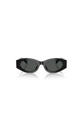 Tory Burch Women's TY7222U Oval 52mm Sunglasses, Grey