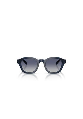 Tory Burch Women's TY7235D Round 48mm Sunglasses