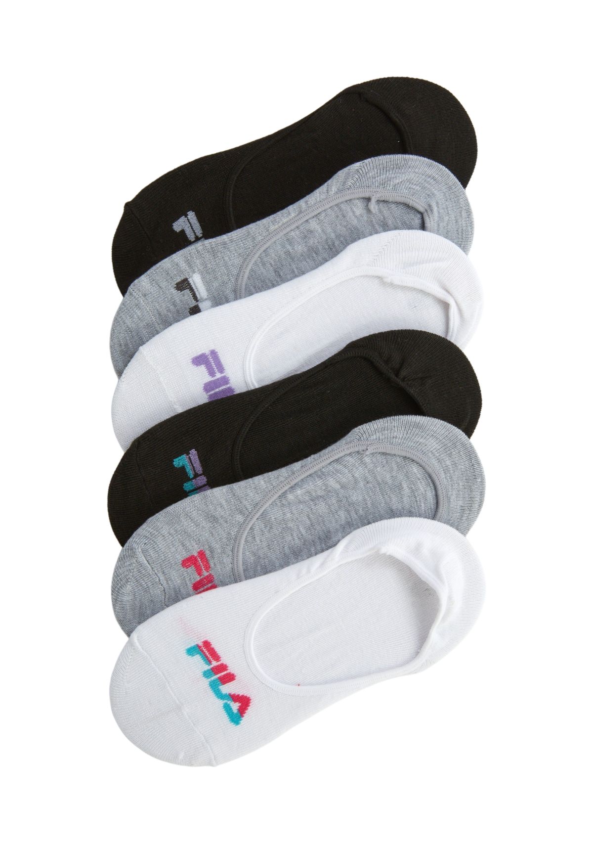 6-Pack Logo Liner Socks