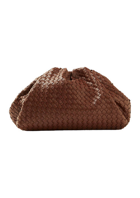 Woven Slouchy Clutch 