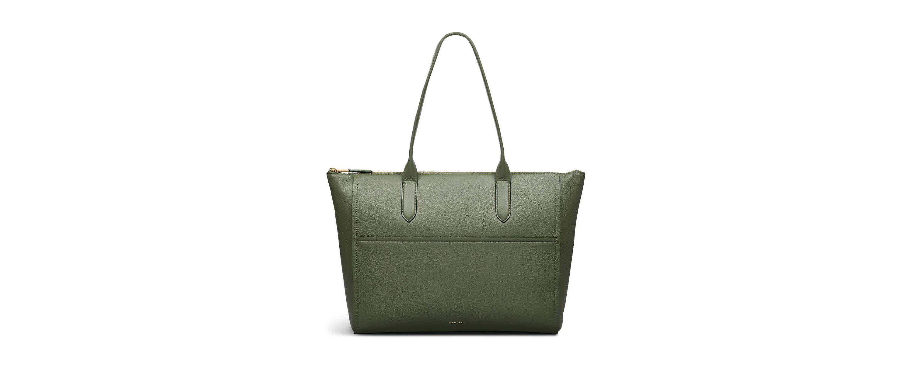 Oak Street Medium Ziptop Tote