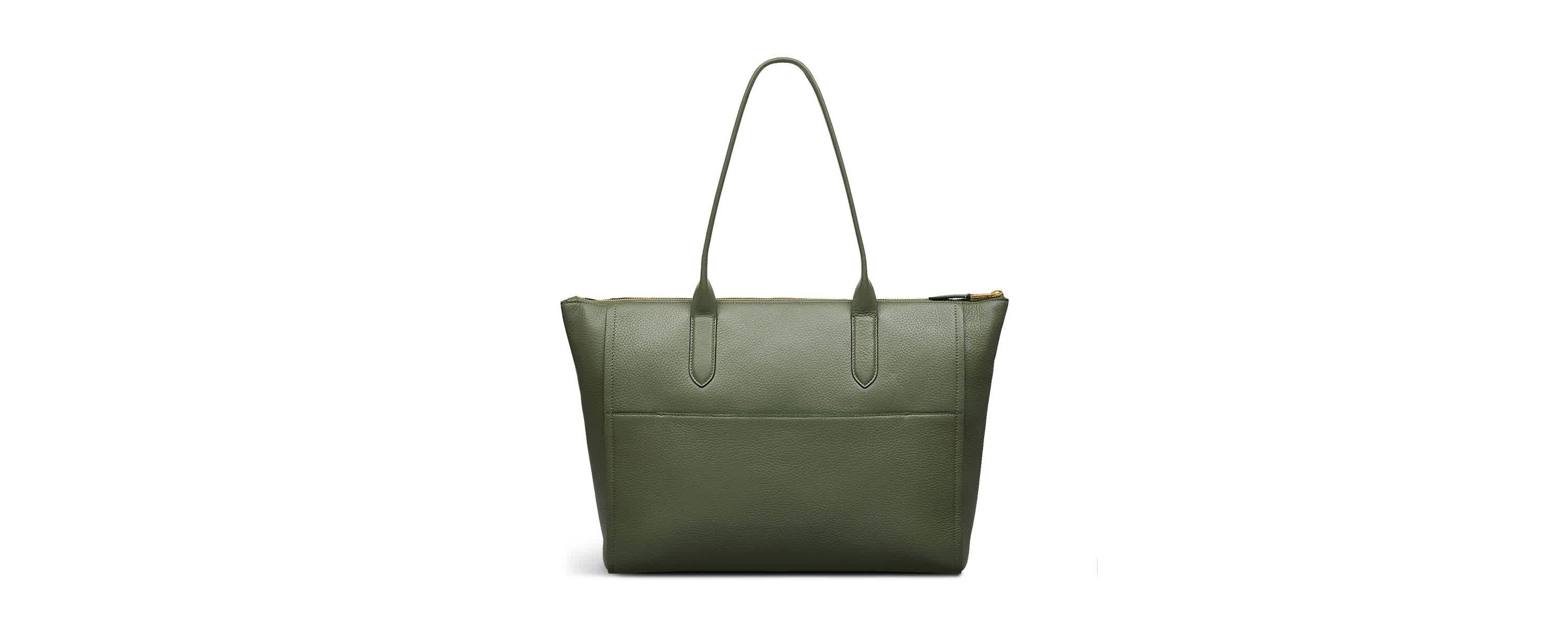 Oak Street Medium Ziptop Tote