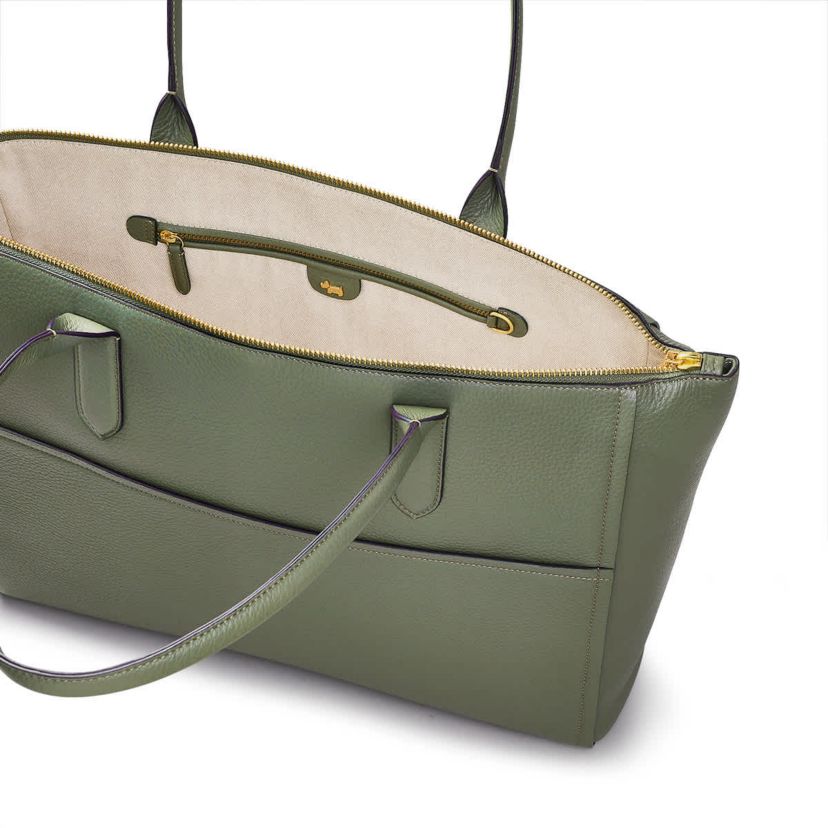 Oak Street Medium Ziptop Tote