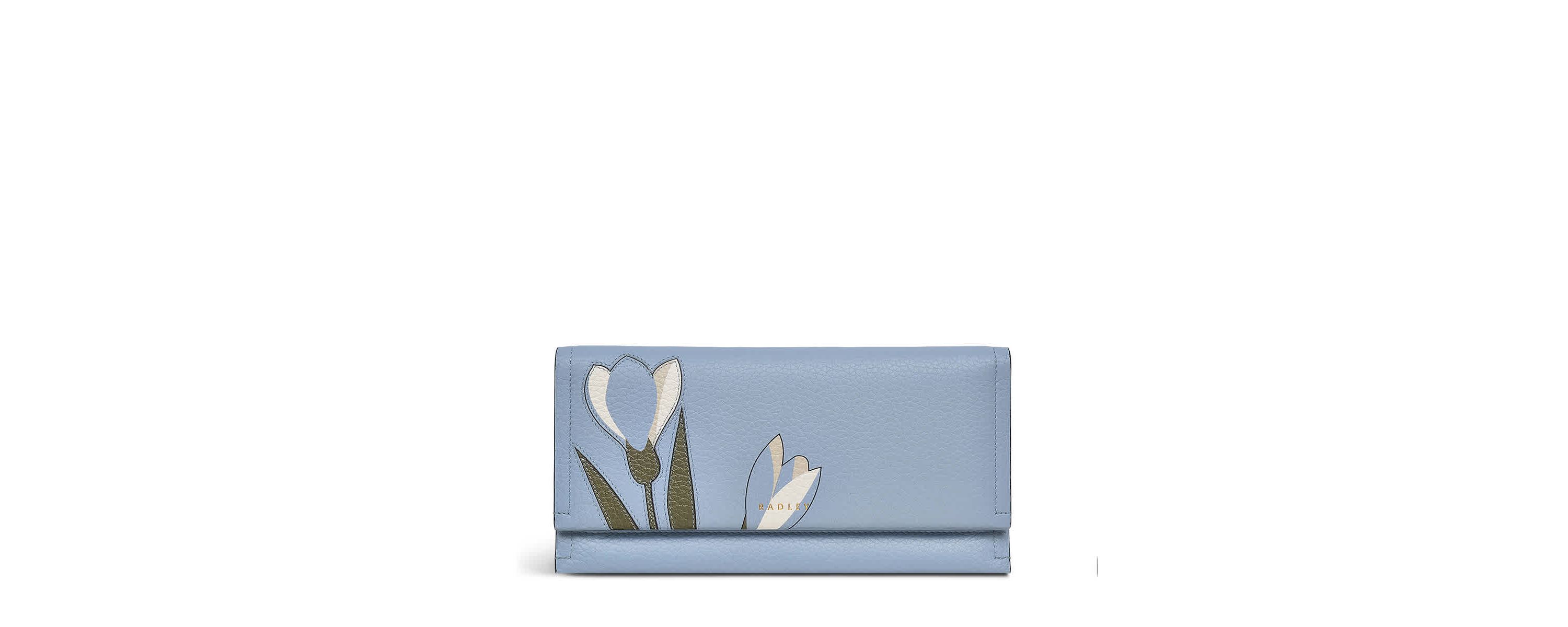 Oak Street Snowdrops Large Bifold Wallet