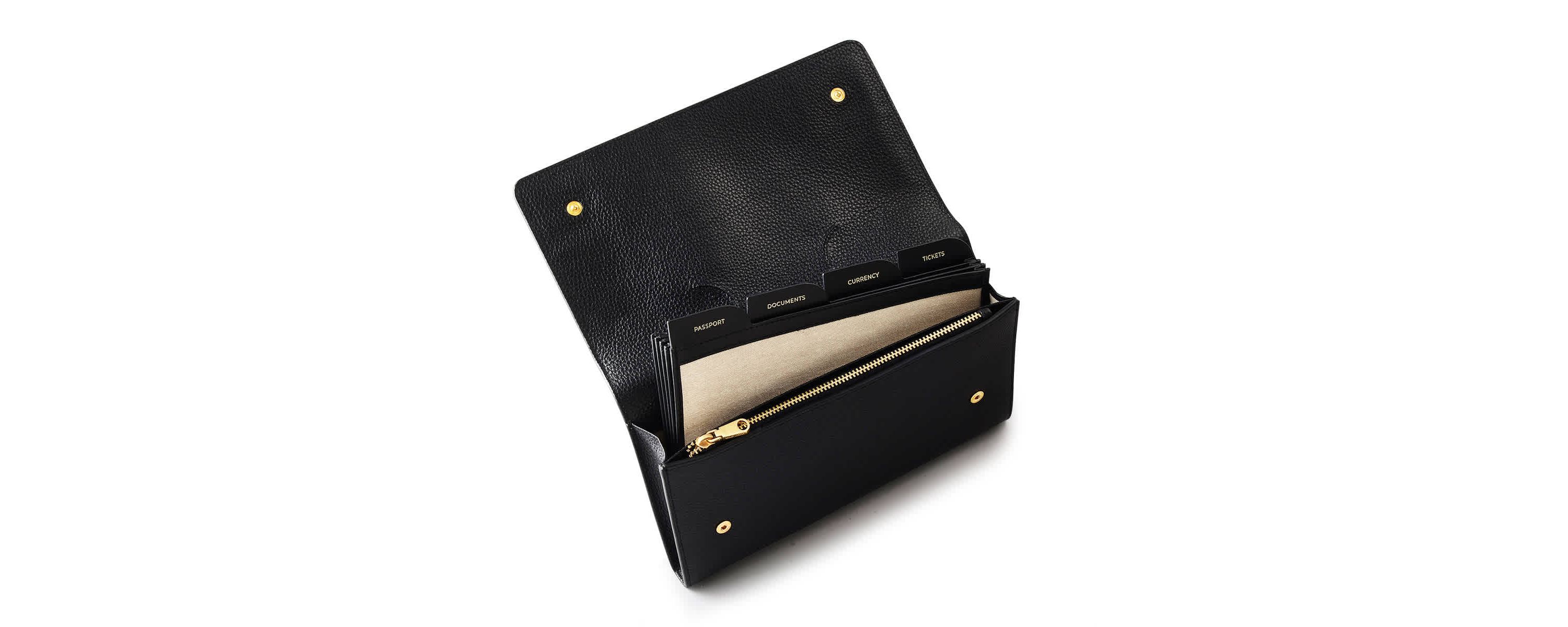 The Rathbone - Large Flapover Travel Wallet