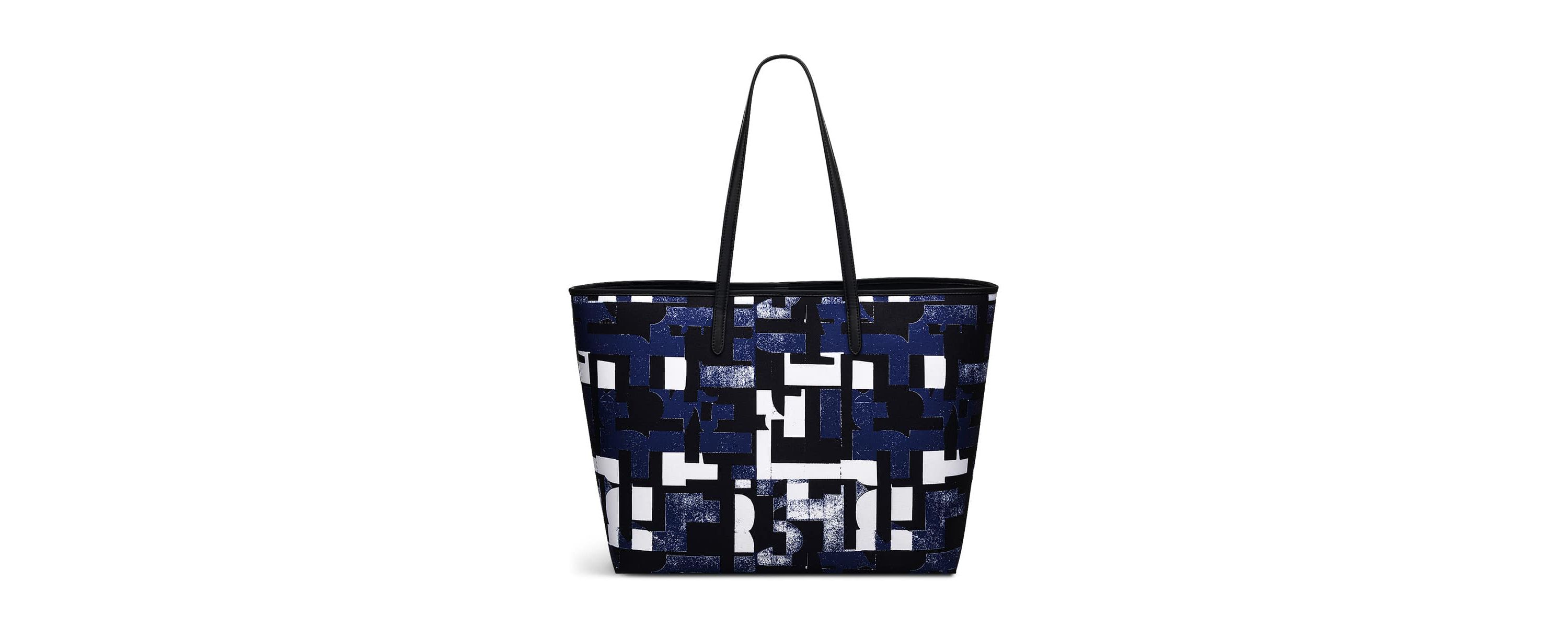 Southwell Gardens - Abstract Geo - Large Open Top Tote