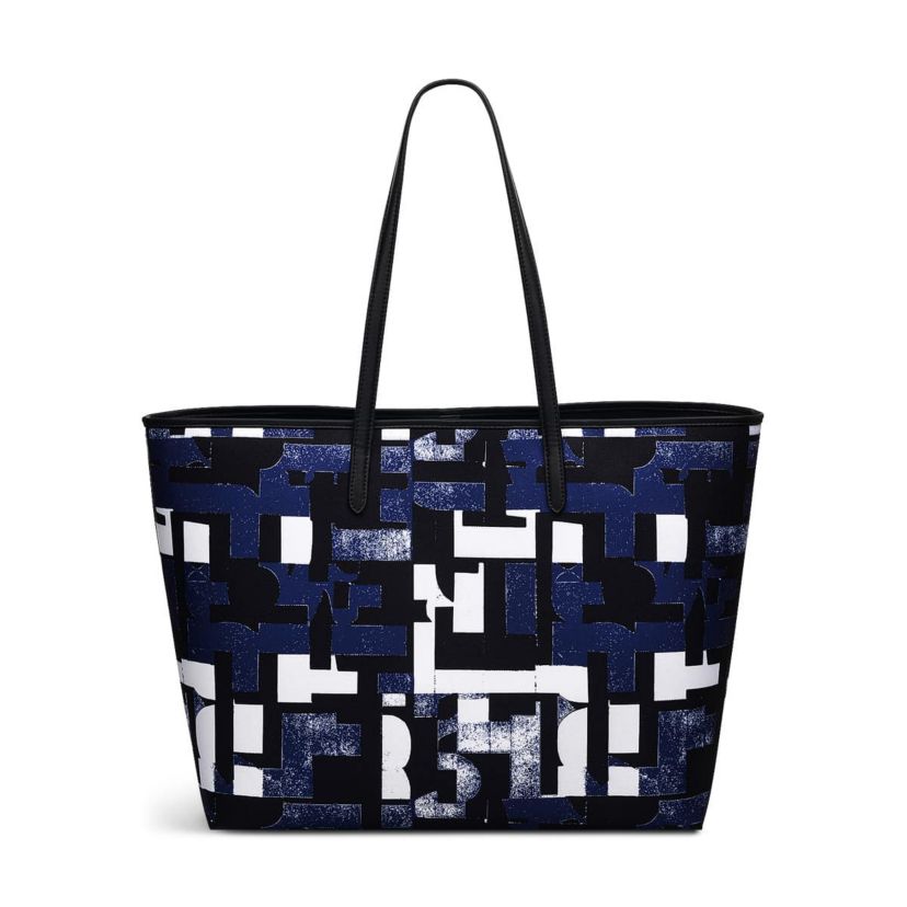 Southwell Gardens - Abstract Geo - Large Open Top Tote