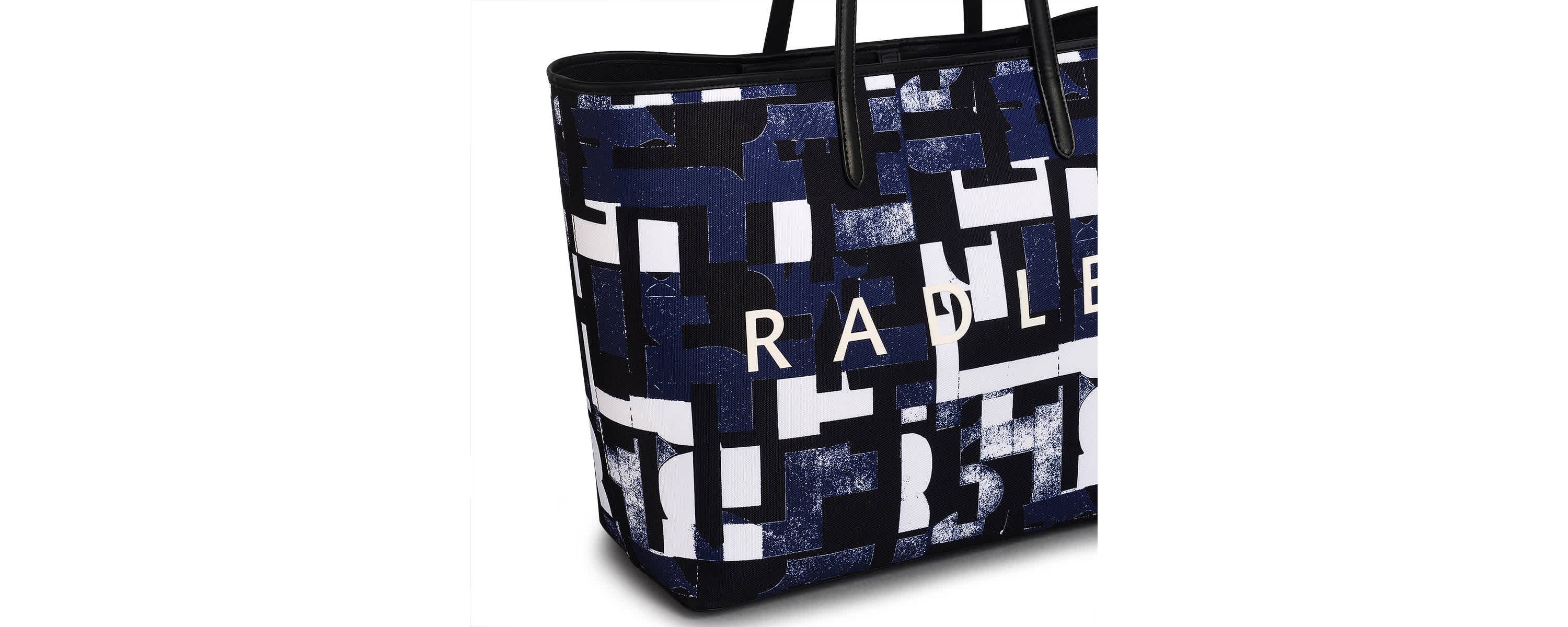 Southwell Gardens - Abstract Geo - Large Open Top Tote