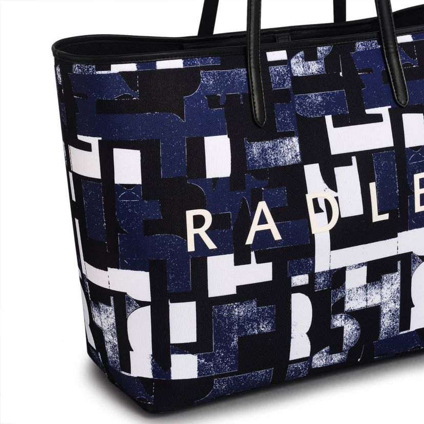 Southwell Gardens - Abstract Geo - Large Open Top Tote