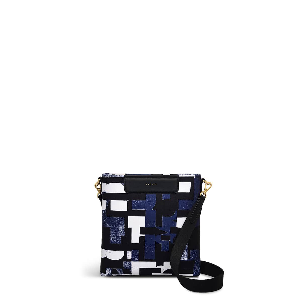 Southwell Gardens - Abstract Geo - Small Ziptop Crossbody