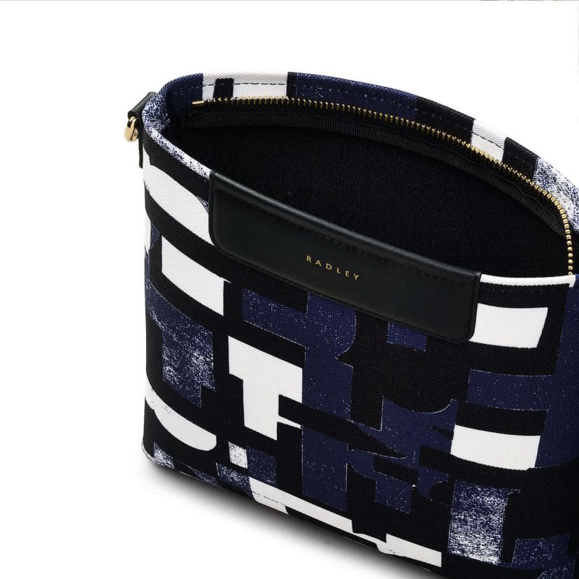 Southwell Gardens - Abstract Geo - Small Ziptop Crossbody