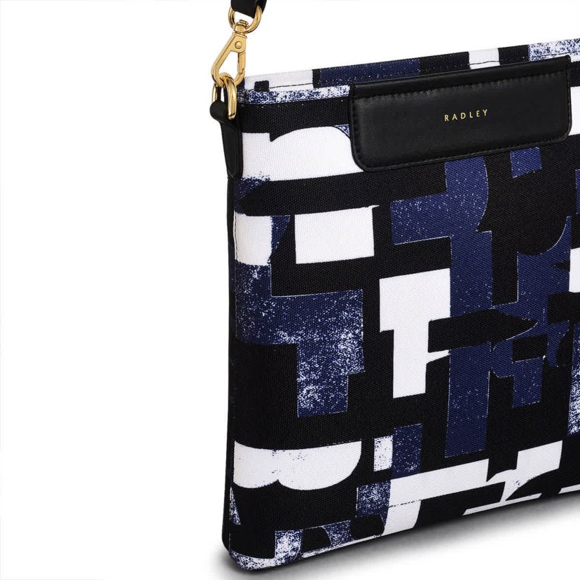 Southwell Gardens - Abstract Geo - Small Ziptop Crossbody