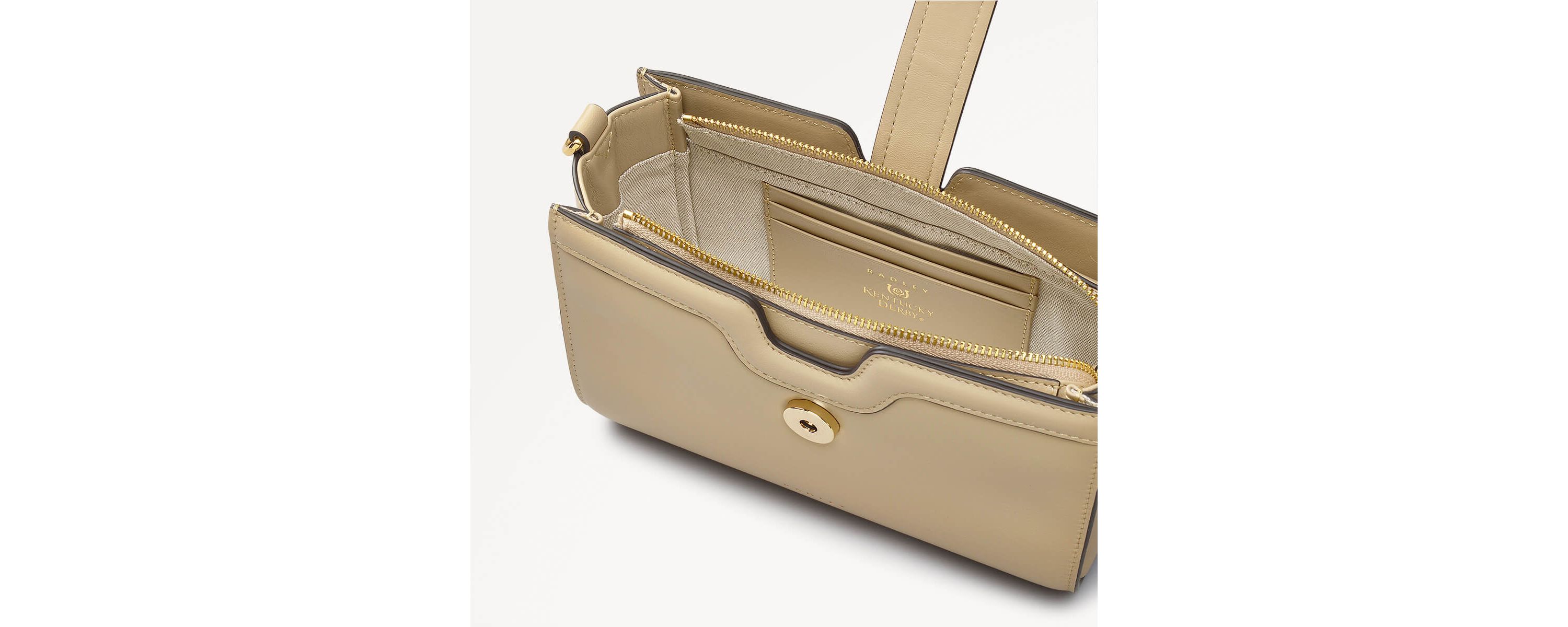 Kentucky Derby Small Ziptop Crossbody