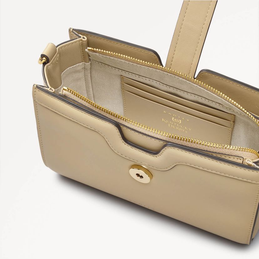 Kentucky Derby Small Ziptop Crossbody