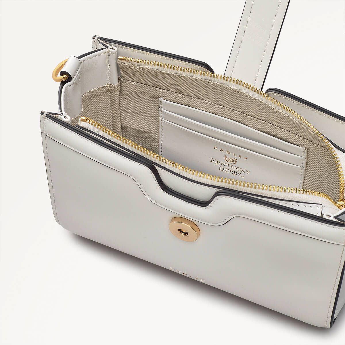 Kentucky Derby Small Ziptop Crossbody