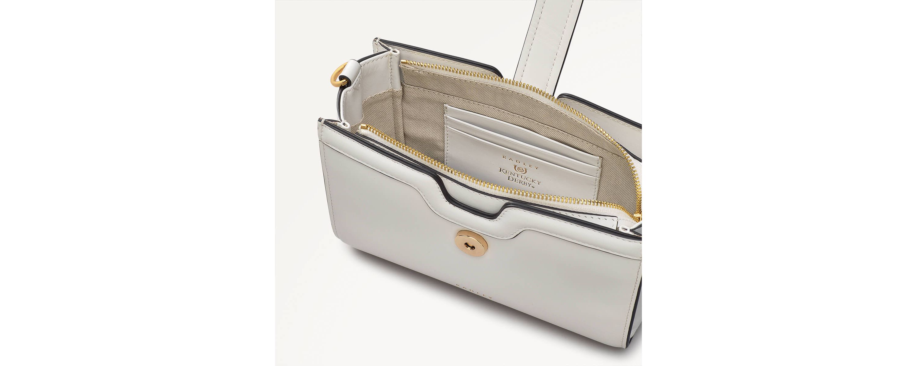 Kentucky Derby Small Ziptop Crossbody
