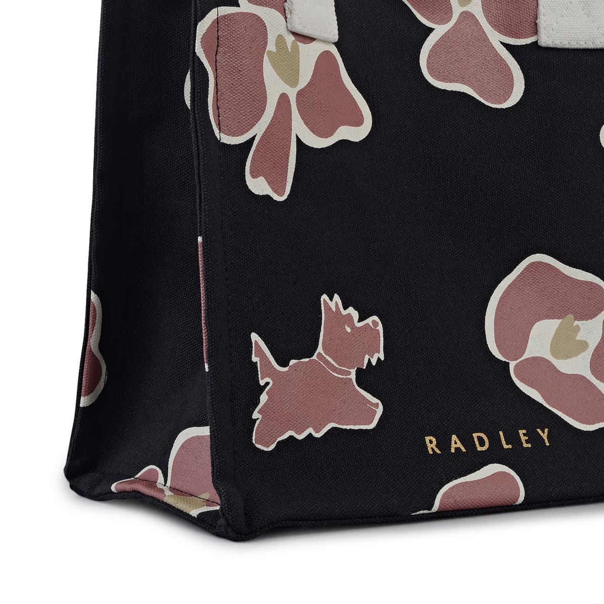 Abstract Floral Small Open Top Grab