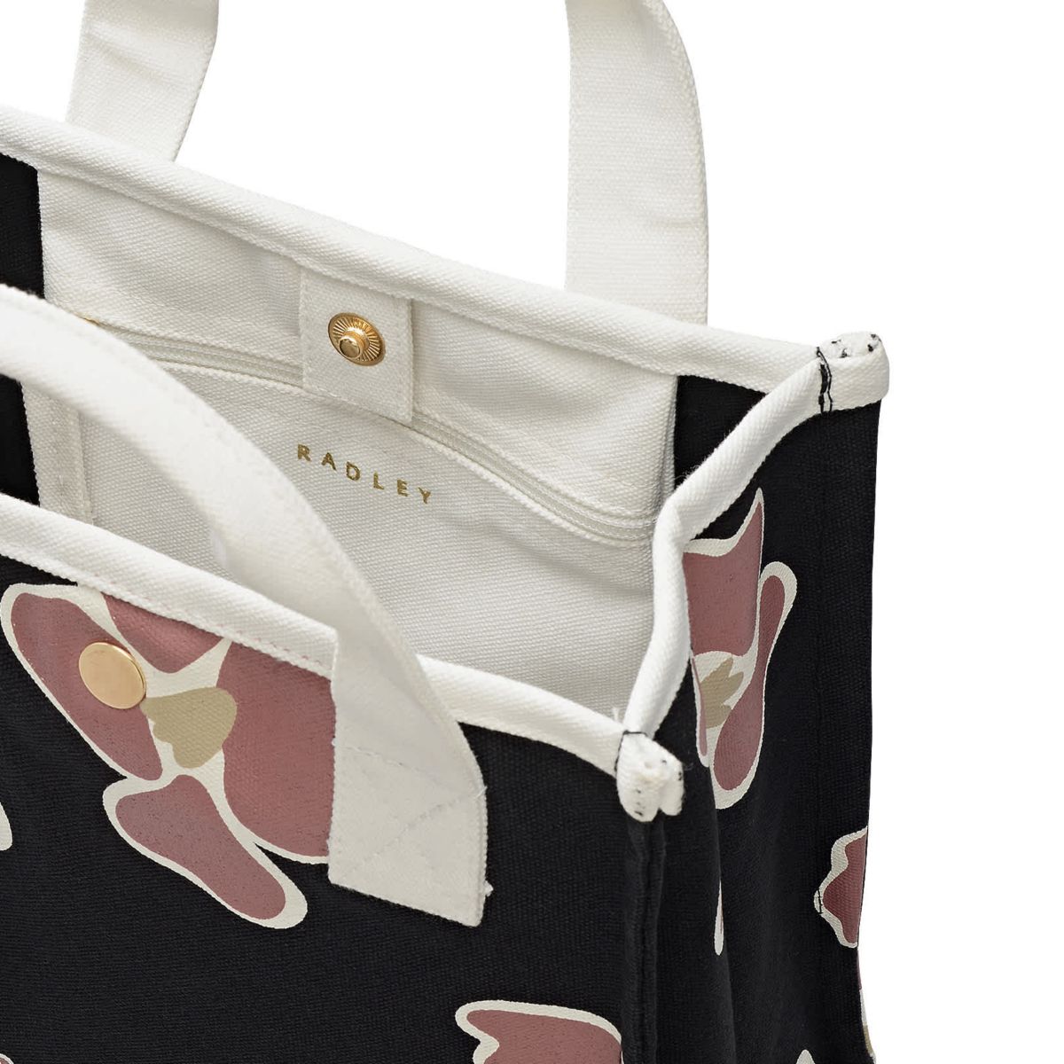 Abstract Floral Small Open Top Grab