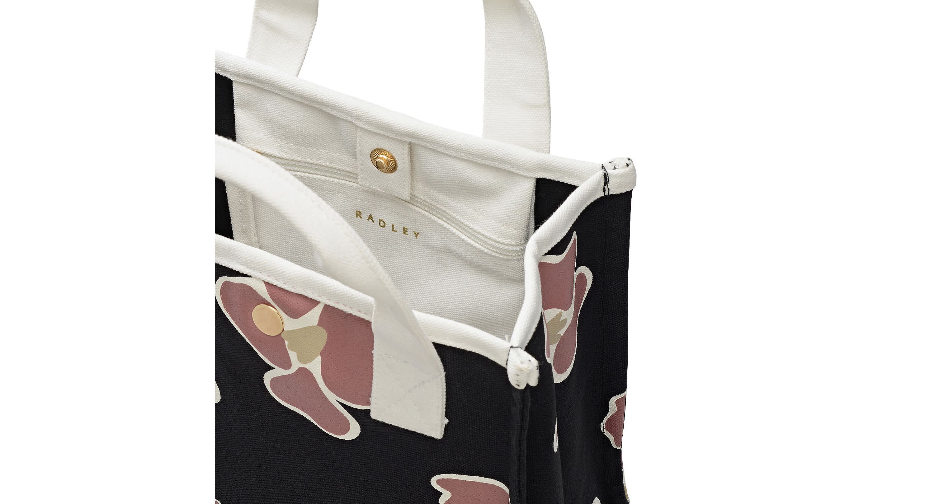 Abstract Floral Small Open Top Grab