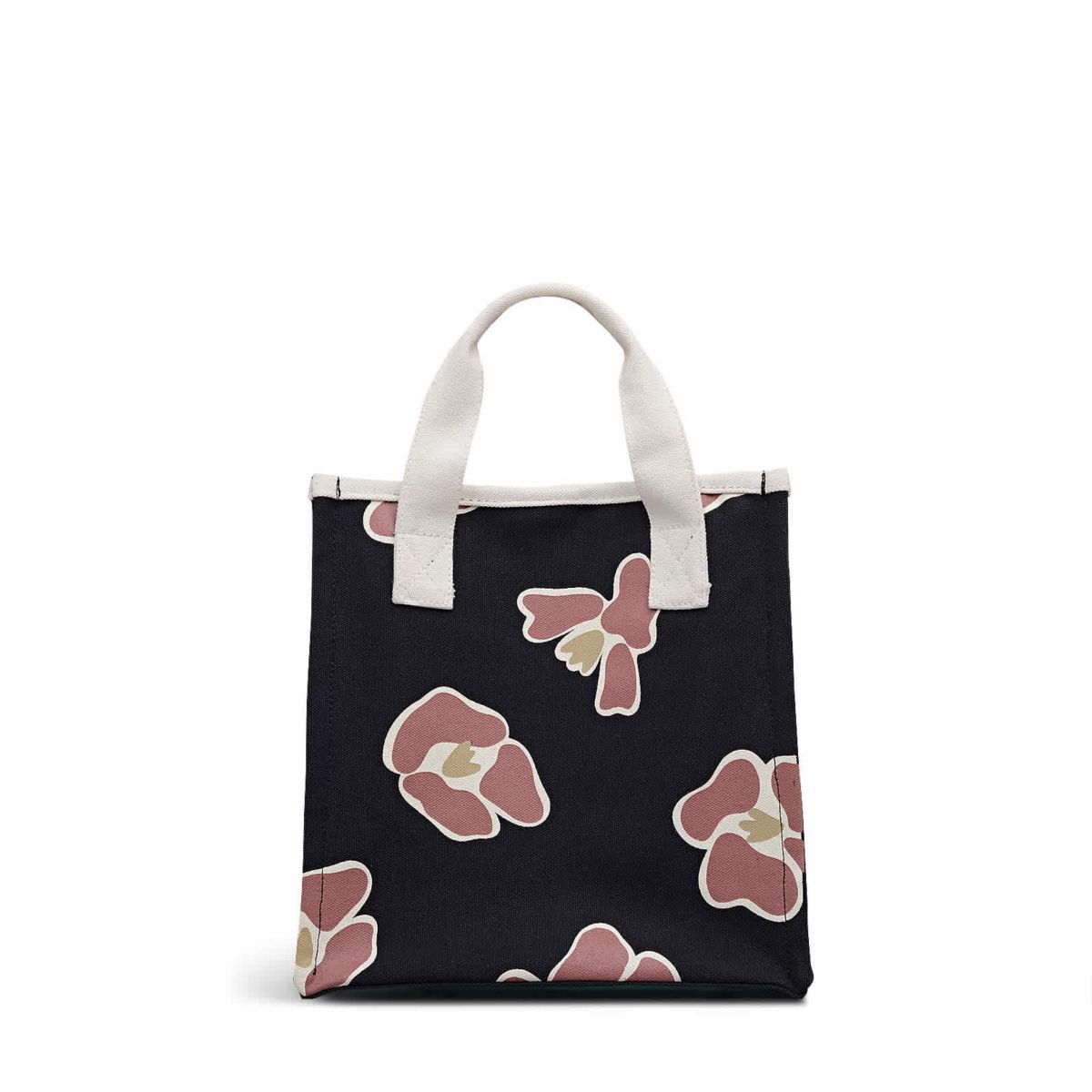 Abstract Floral Small Open Top Grab