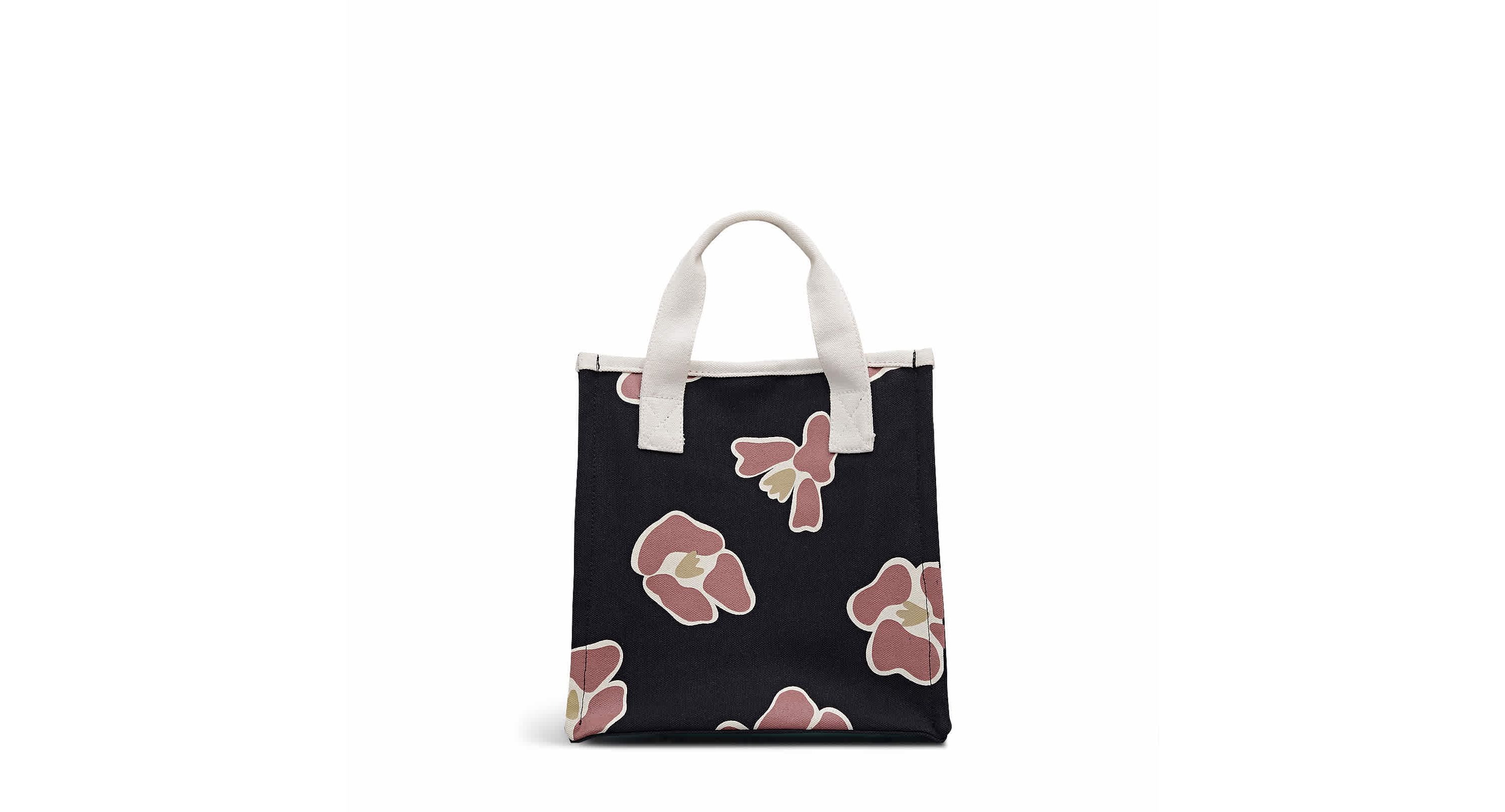 Abstract Floral Small Open Top Grab