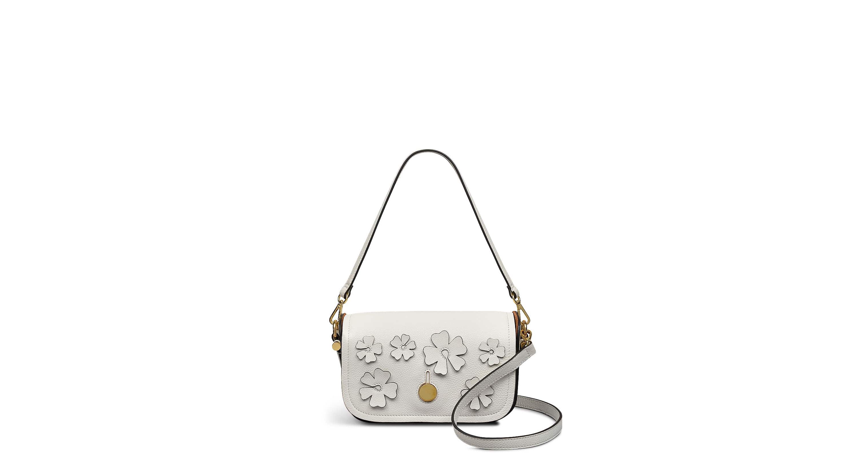Bathurst Mews  Cutwork Floral Small Flapover Crossbody