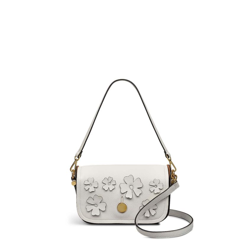 Bathurst Mews  Cutwork Floral Small Flapover Crossbody