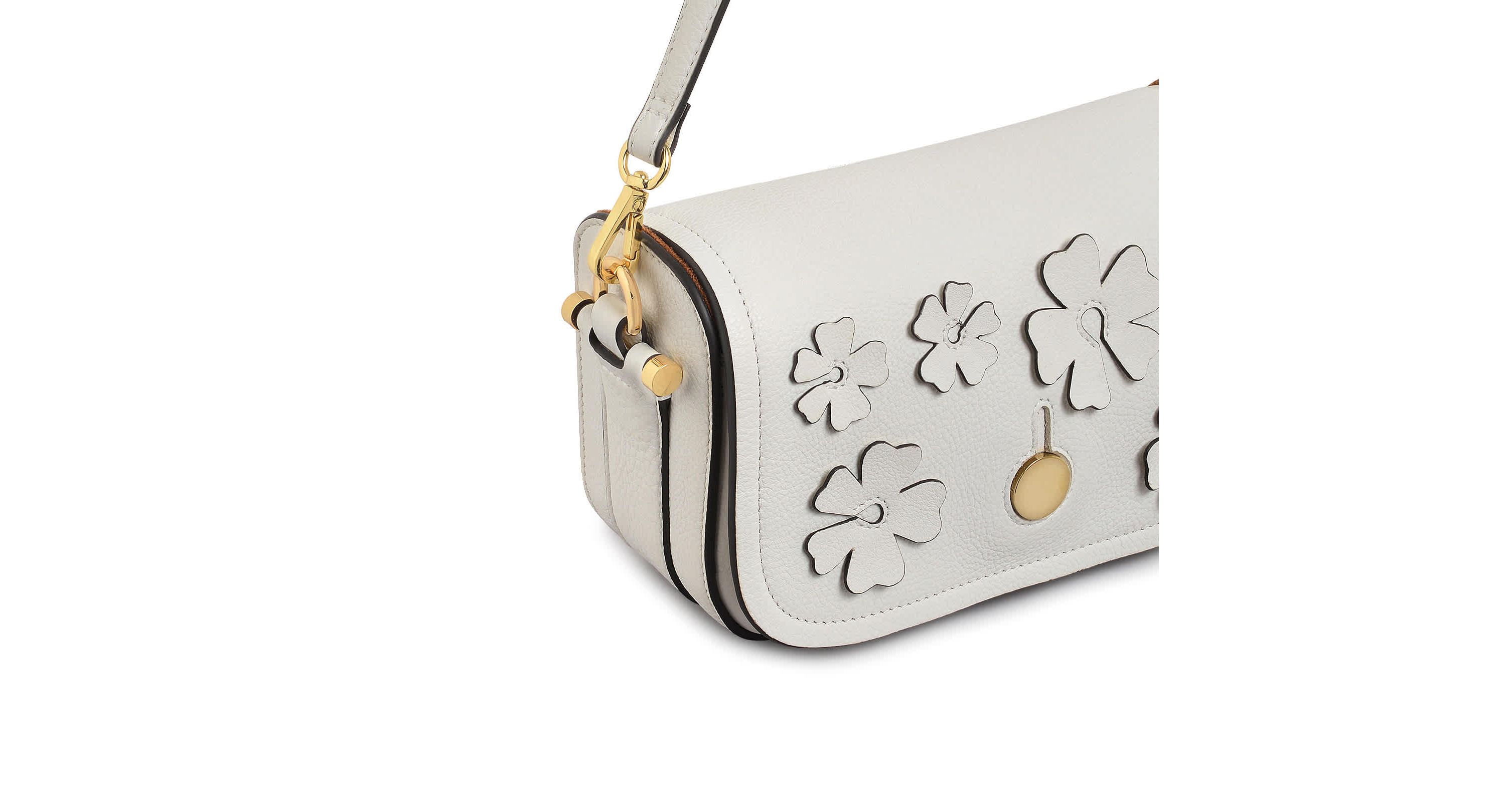 Bathurst Mews  Cutwork Floral Small Flapover Crossbody
