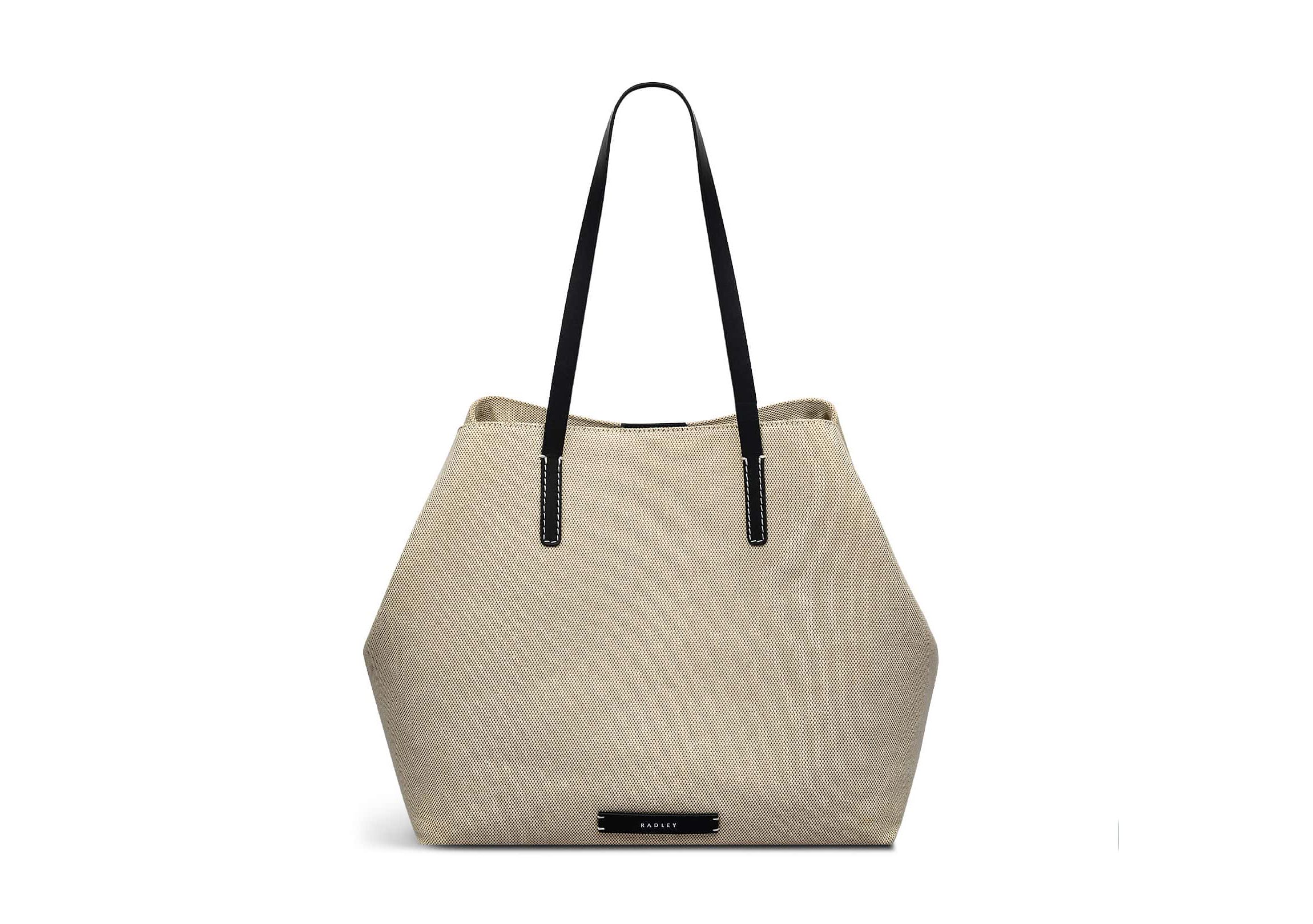 Dukes Place  Canvas Large Open Top Tote