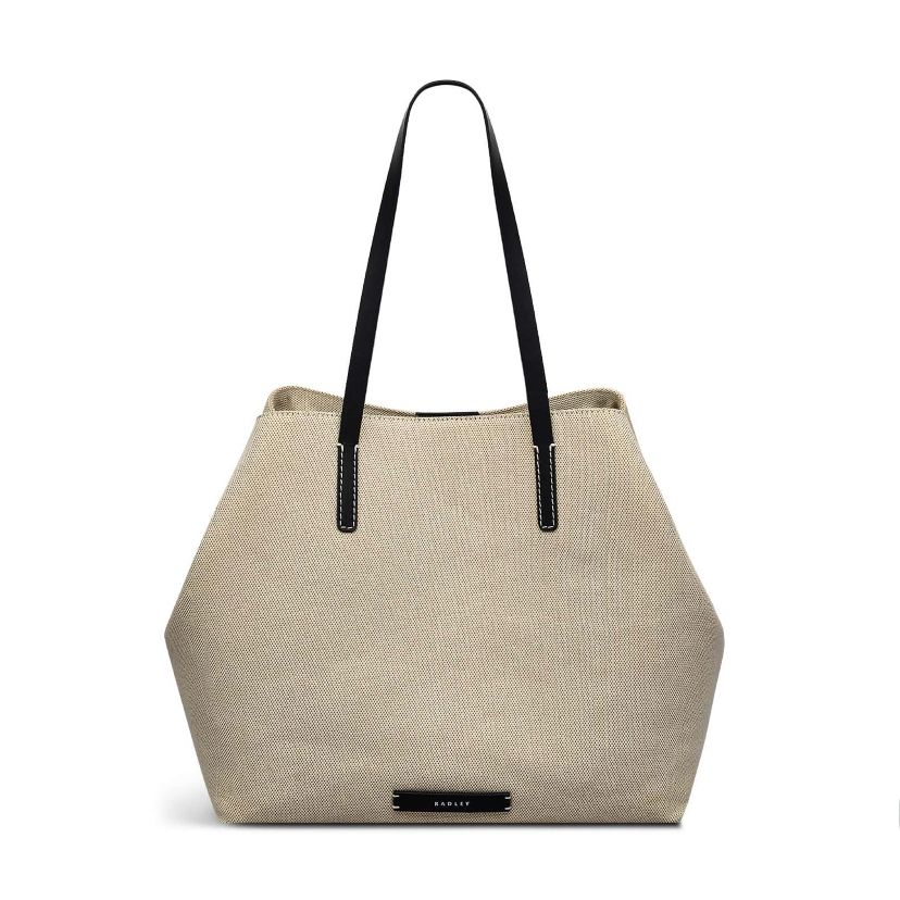 Dukes Place  Canvas Large Open Top Tote