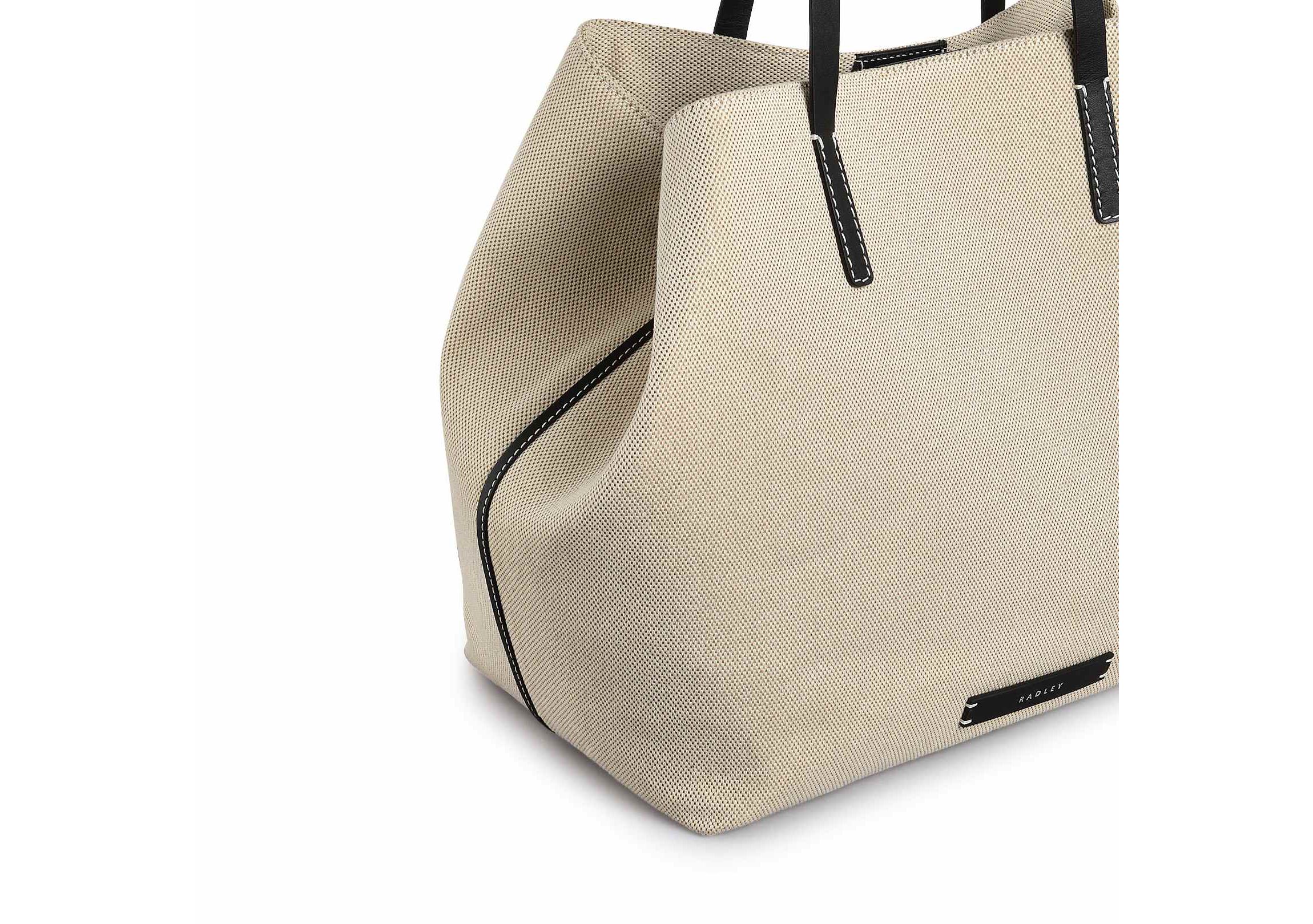 Dukes Place  Canvas Large Open Top Tote