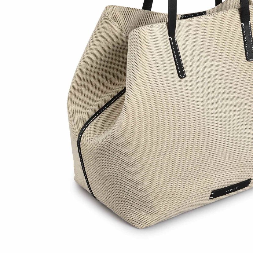 Dukes Place  Canvas Large Open Top Tote