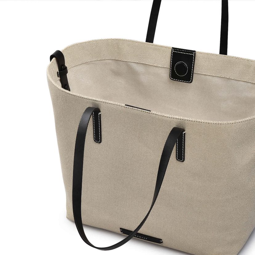 Dukes Place  Canvas Large Open Top Tote