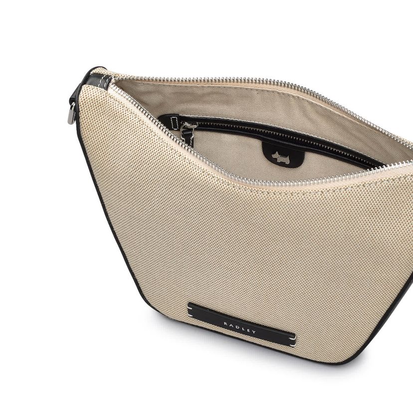 Oak Street  Canvas Small Ziptop Crossbody