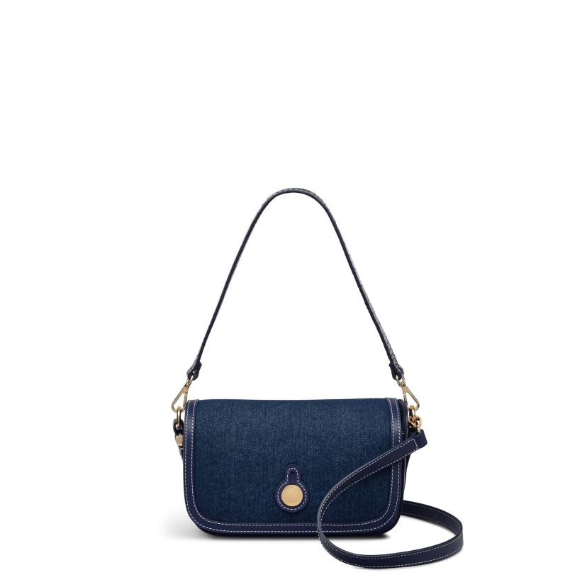 Bathurst Mews  Indigo Small Flapover Crossbody