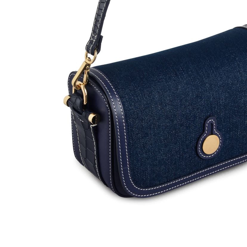 Bathurst Mews  Indigo Small Flapover Crossbody