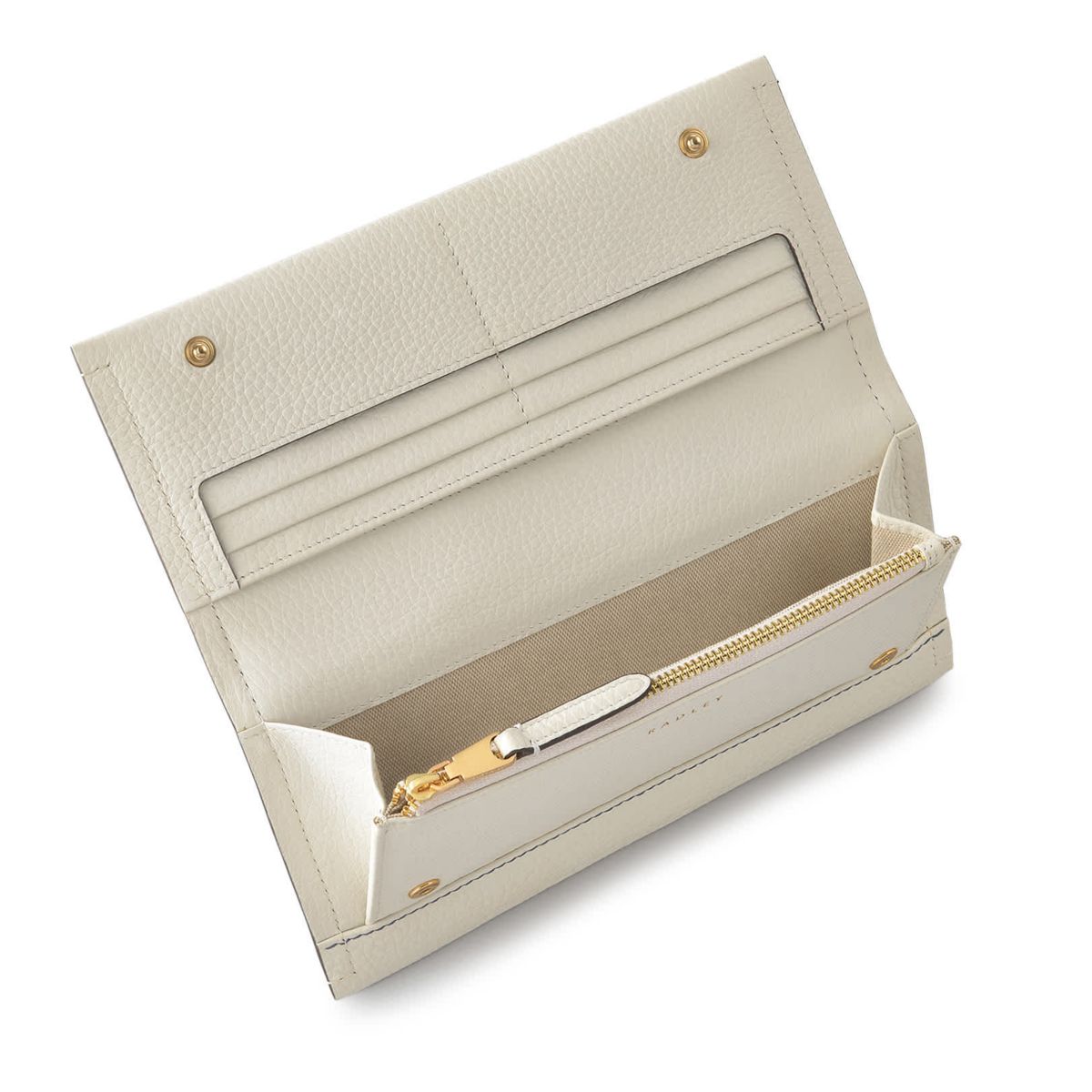 Cut Out Floral Large Flapover Wallet