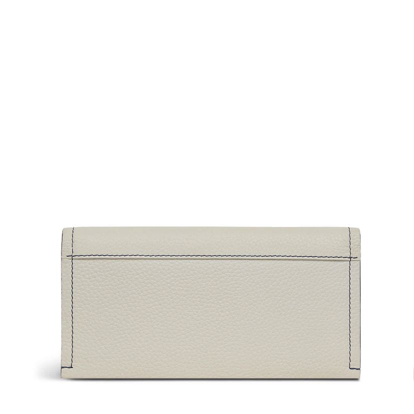 Cut Out Floral Large Flapover Wallet